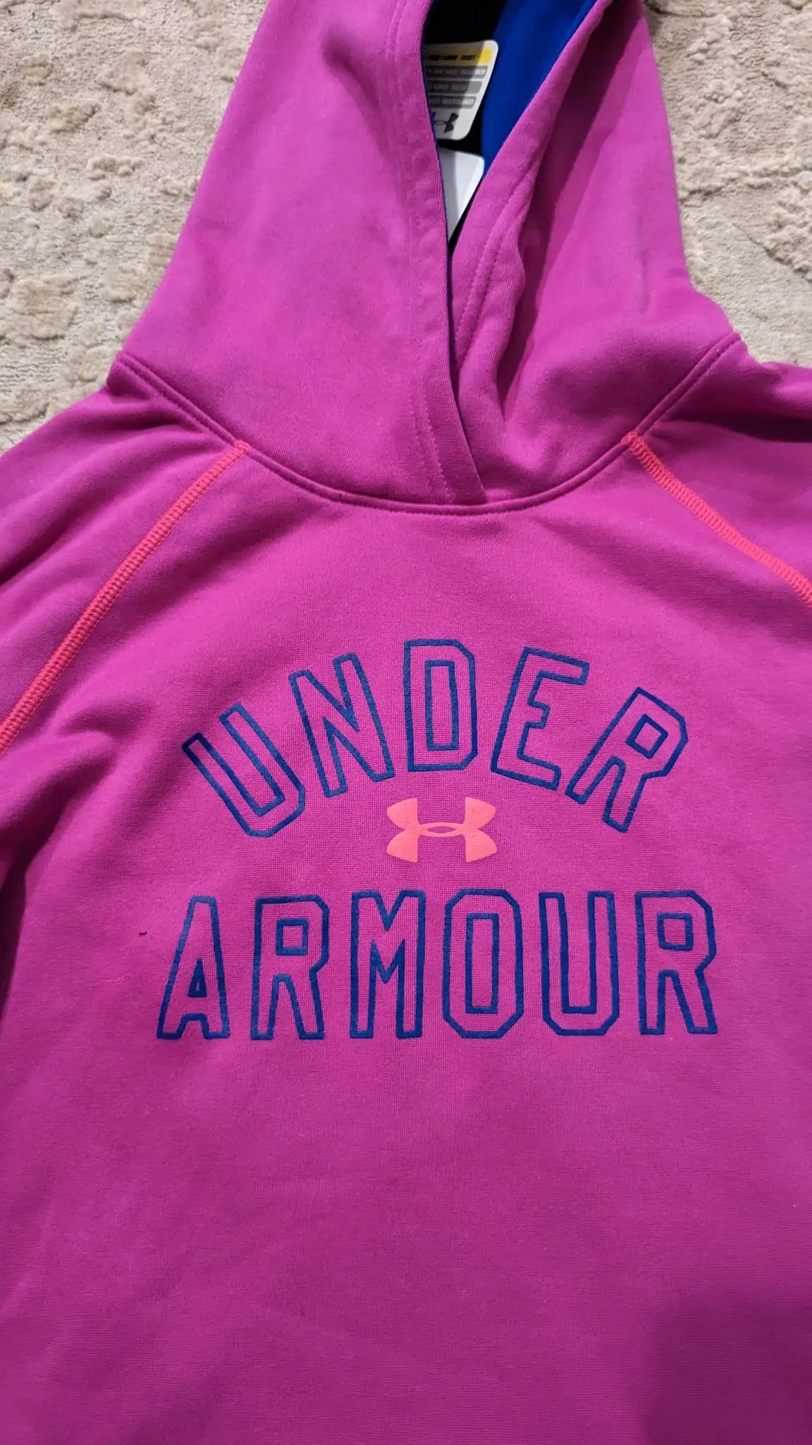 Under Armour Girls Fleece Hoodie Jacket - Girls Hoodie by Under Armour