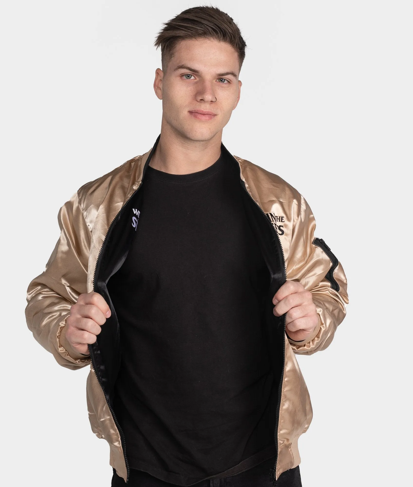 We Run The Streets Reversible Bomber -> Stylish Reversible Bomber Jacket for Street Style