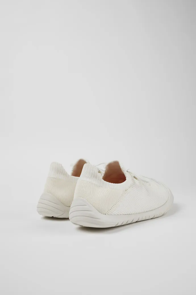 White Peu Path Textile Sneaker