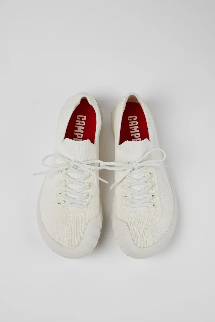 White Peu Path Textile Sneaker