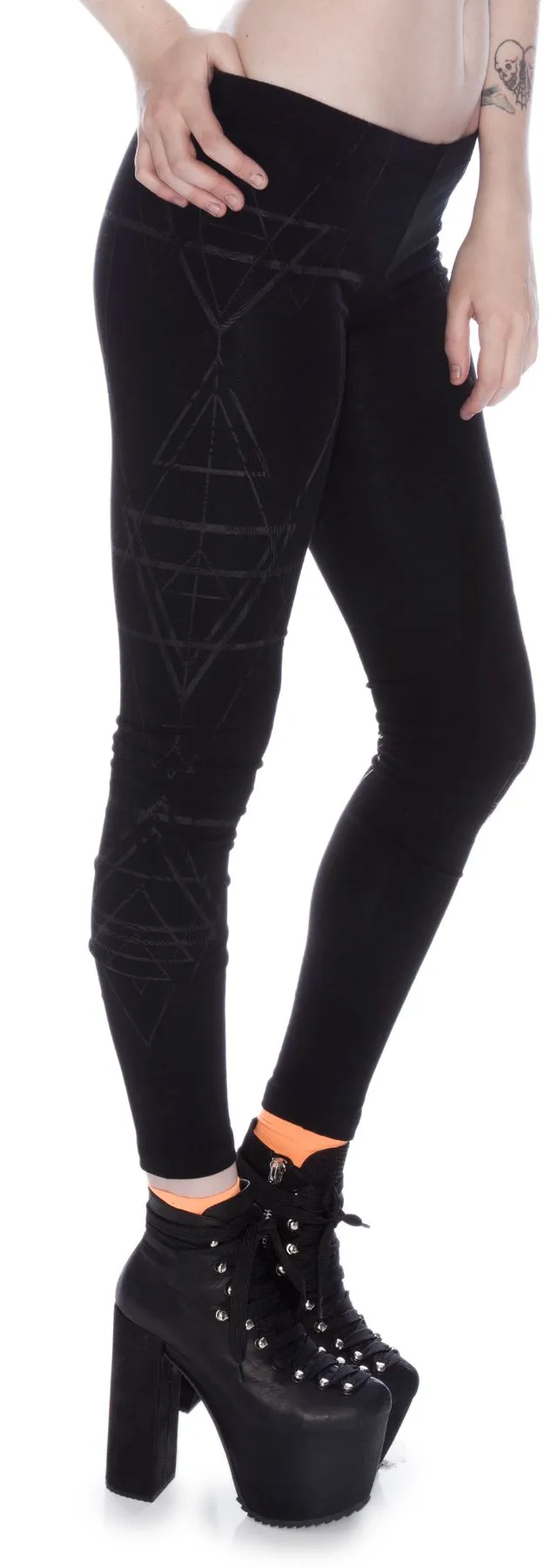 Witch House Printed Leggings