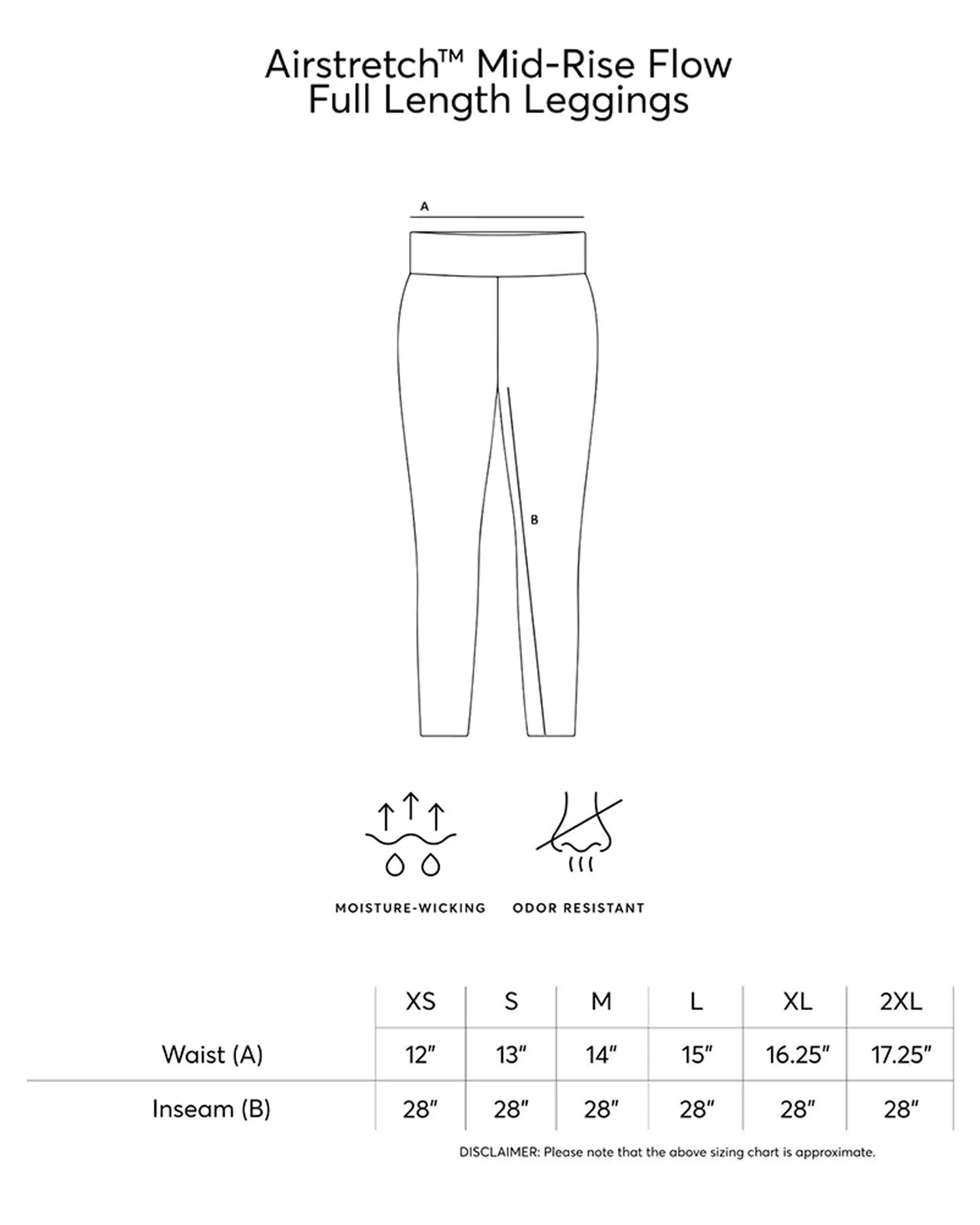 Women's Full Length Stretch Leggings - Expert Brand