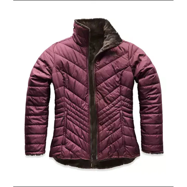 Women's North Face Reversible Insulated Jacket - Mossbud