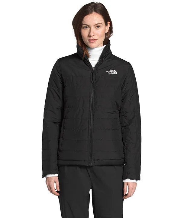 Women's North Face Reversible Insulated Jacket - Mossbud