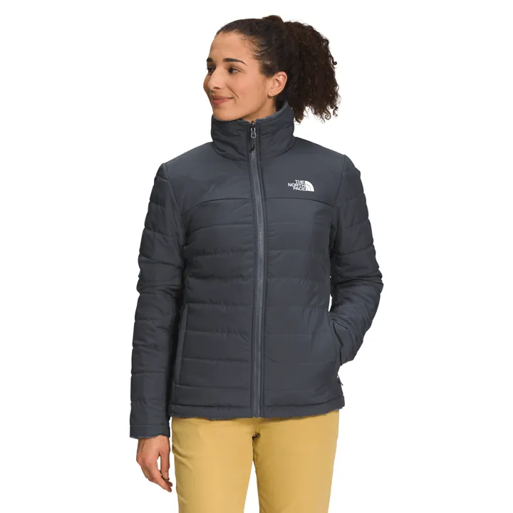 Women's North Face Reversible Insulated Jacket - Mossbud