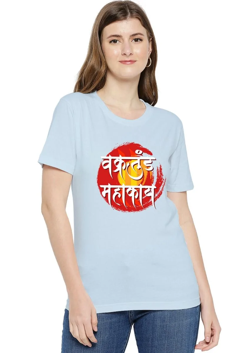 Womens Vakratund Mahakay T-shirt