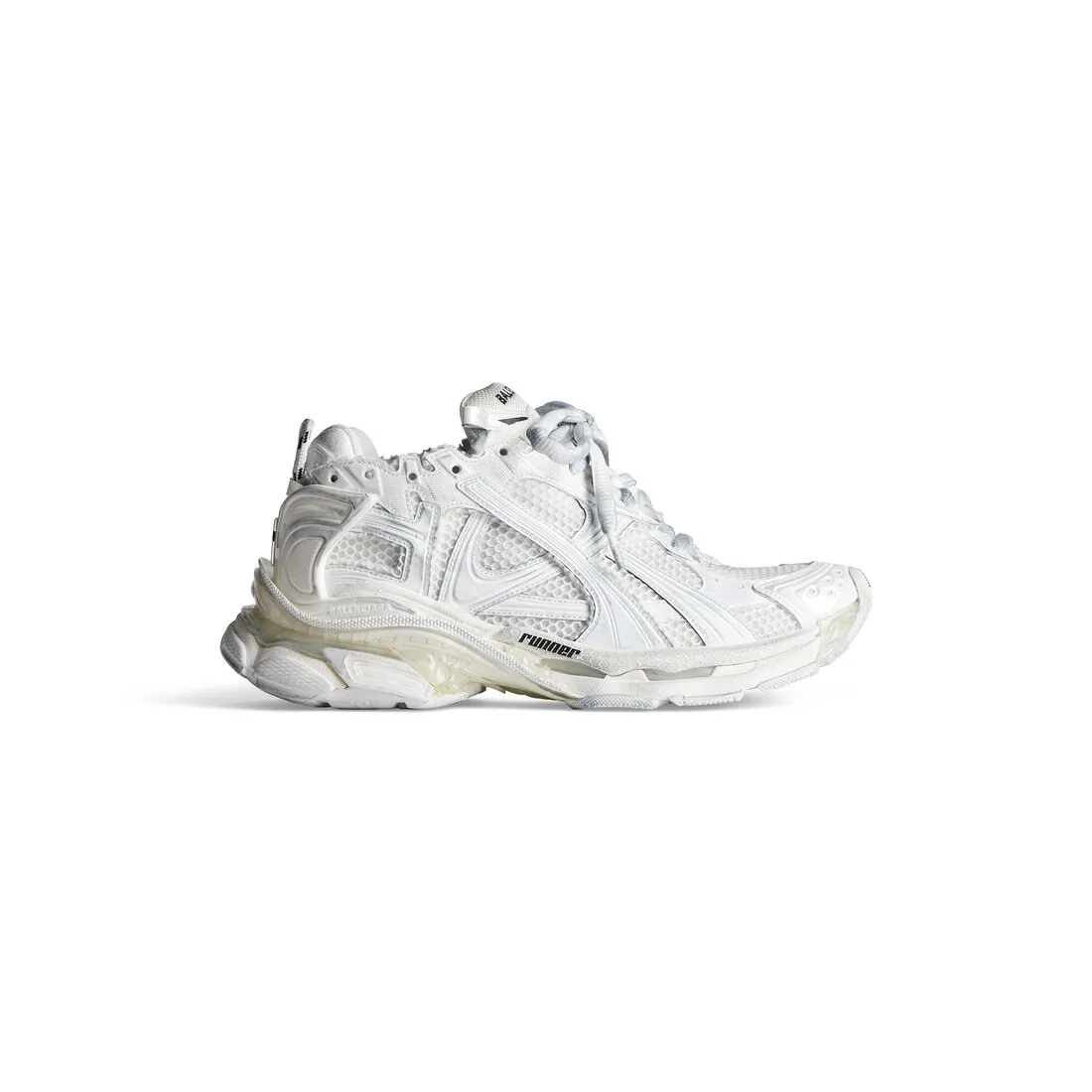 Women's White Runner Sneaker