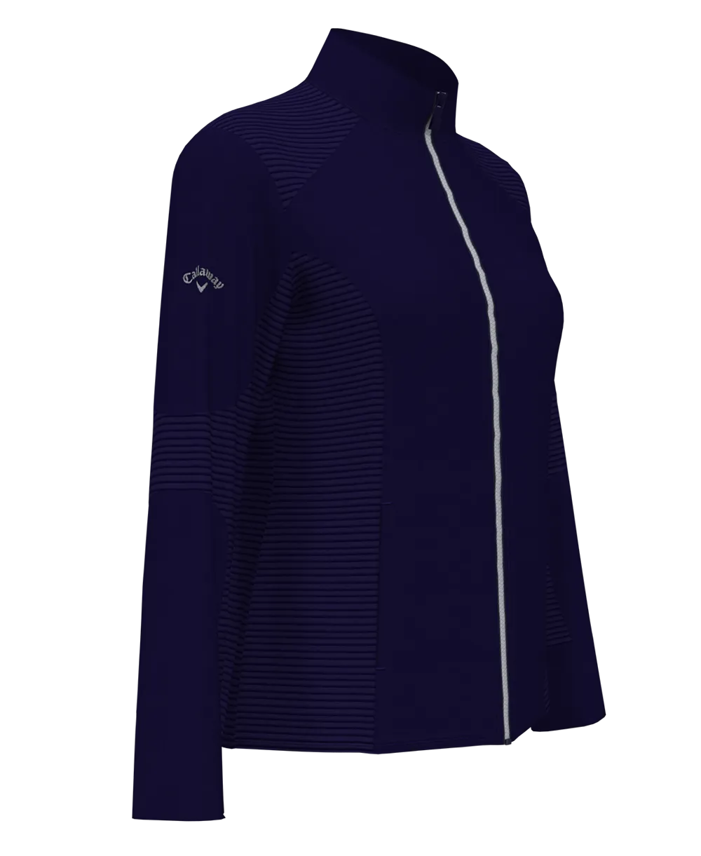 Women's Zip-Up Ottoman Jacket