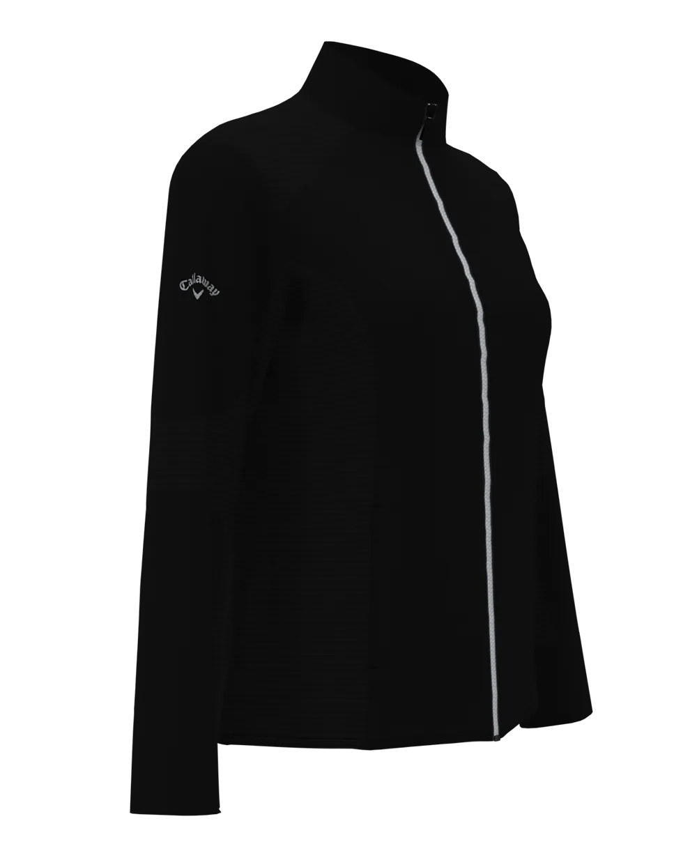 Women's Zip-Up Ottoman Jacket