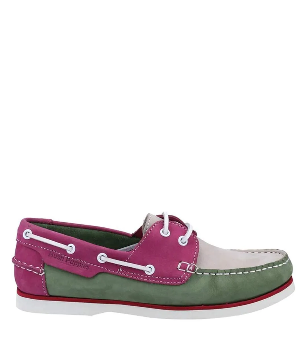 Womens Hattie Nubuck Boat Shoes by Hush Puppies