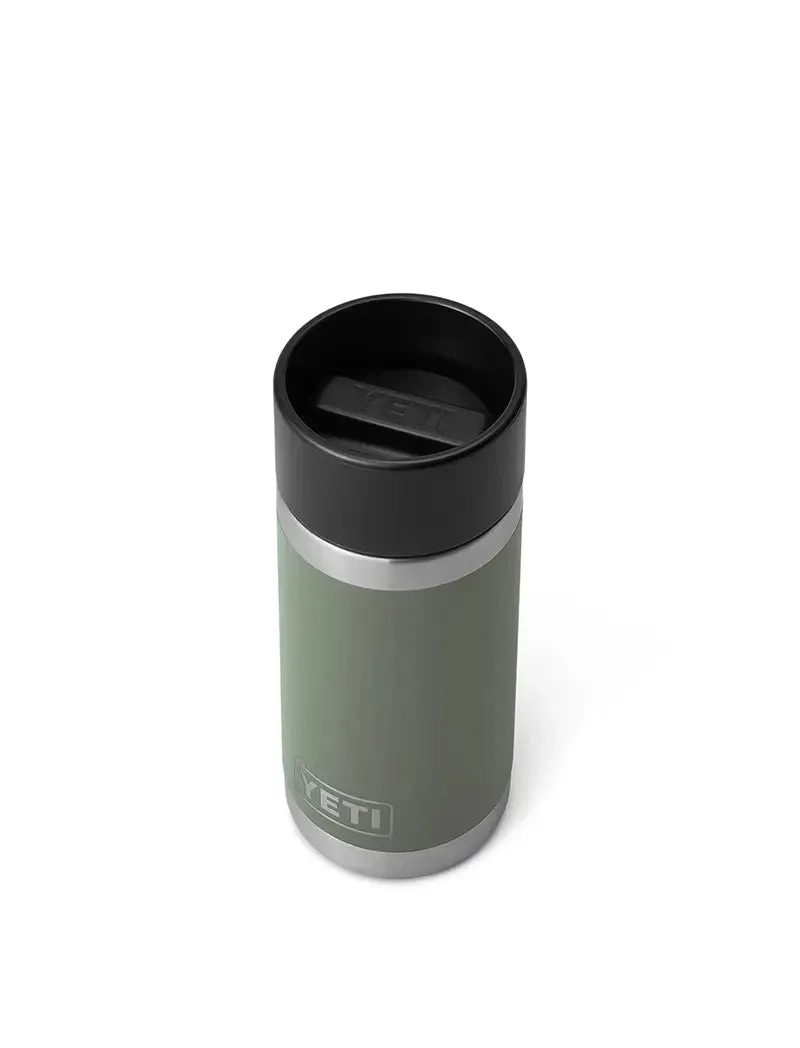 Yeti Rambler 12oz Bottle with HotShot Cap Camp Green