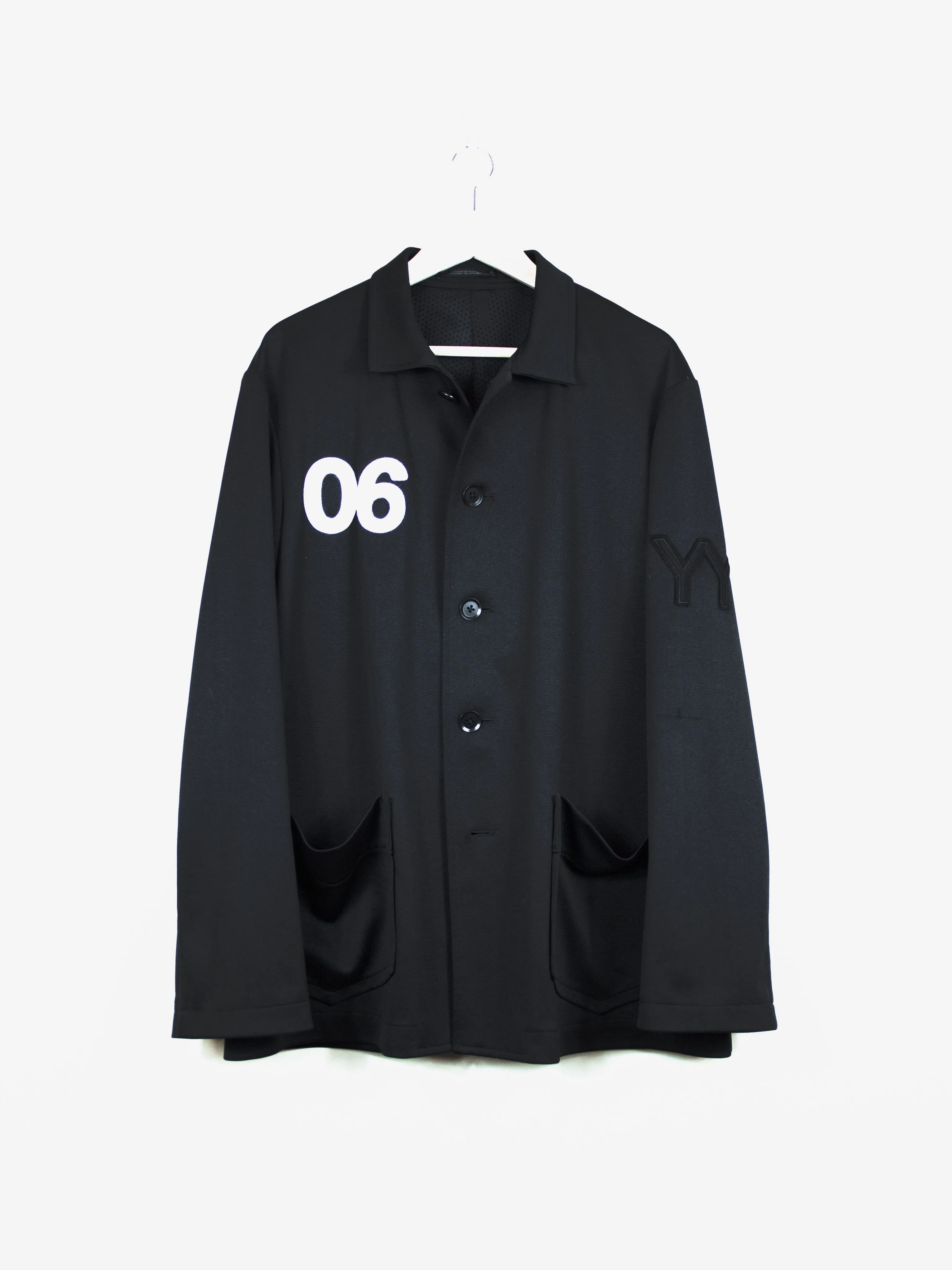 Yohji Yamamoto Men's SS03 06 Emblem Jersey Coat