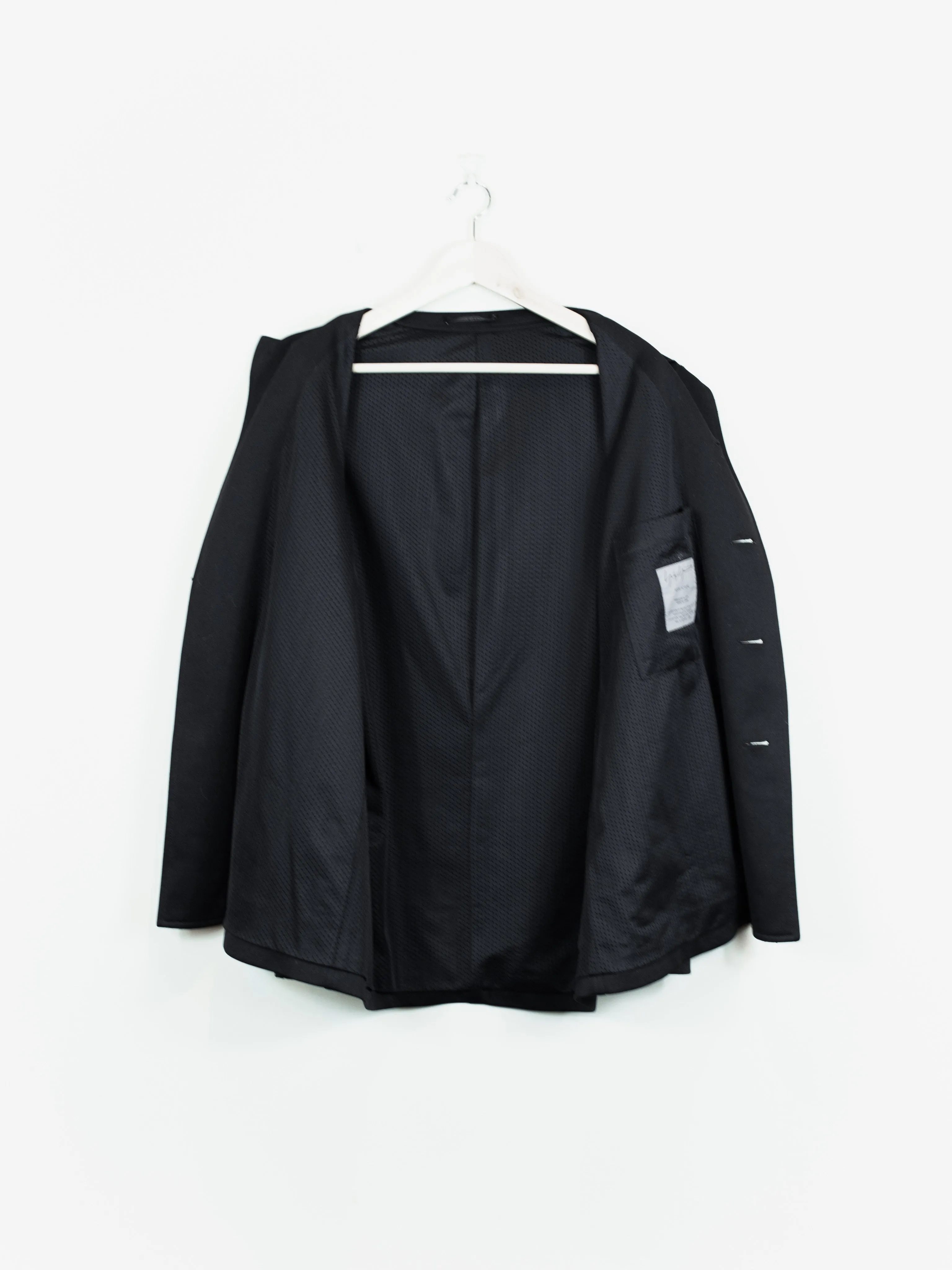 Yohji Yamamoto Men's SS03 06 Emblem Jersey Coat