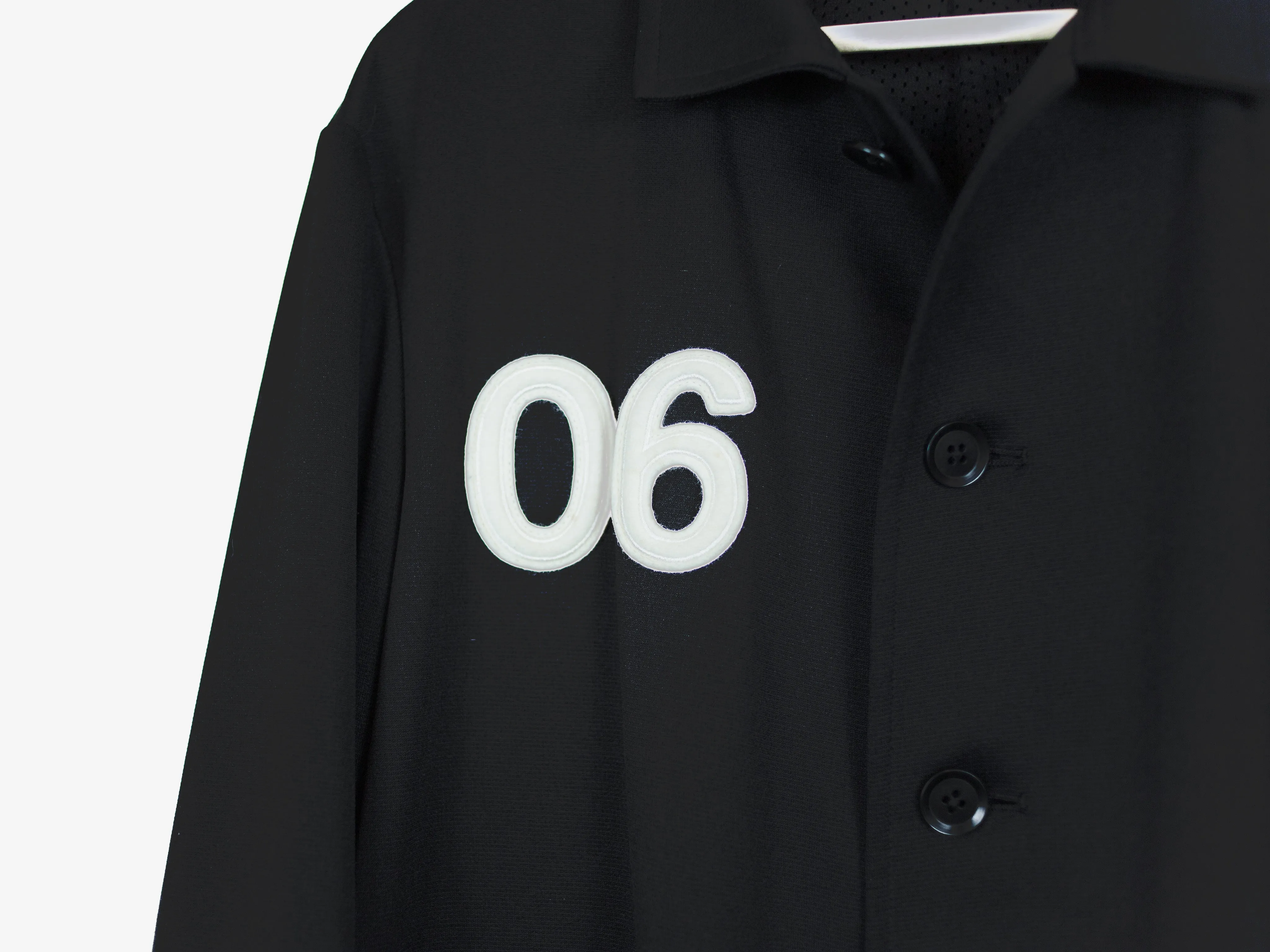 Yohji Yamamoto Men's SS03 06 Emblem Jersey Coat