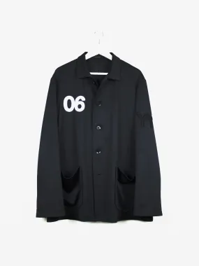 Yohji Yamamoto Men's SS03 06 Emblem Jersey Coat