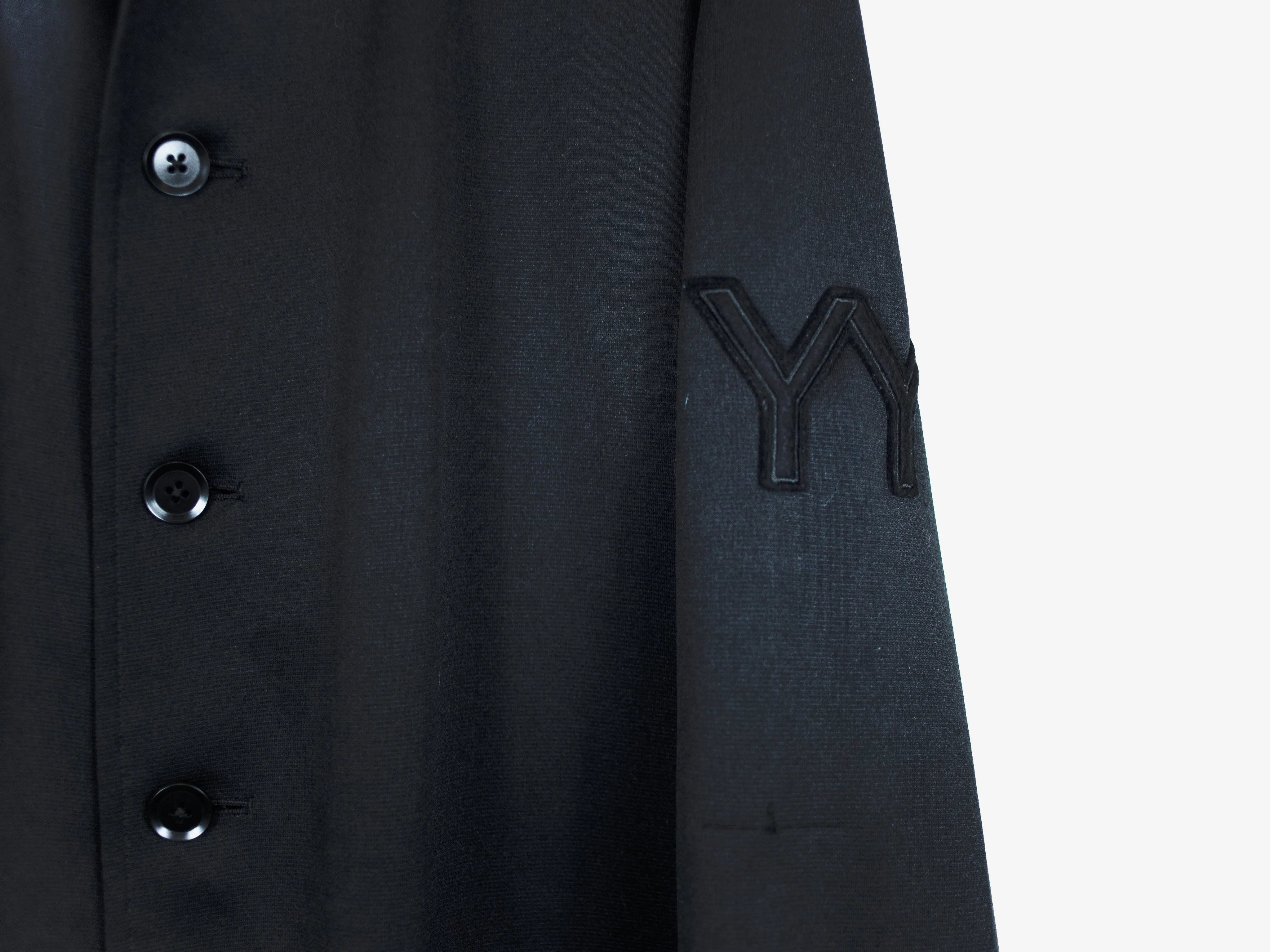 Yohji Yamamoto Men's SS03 06 Emblem Jersey Coat