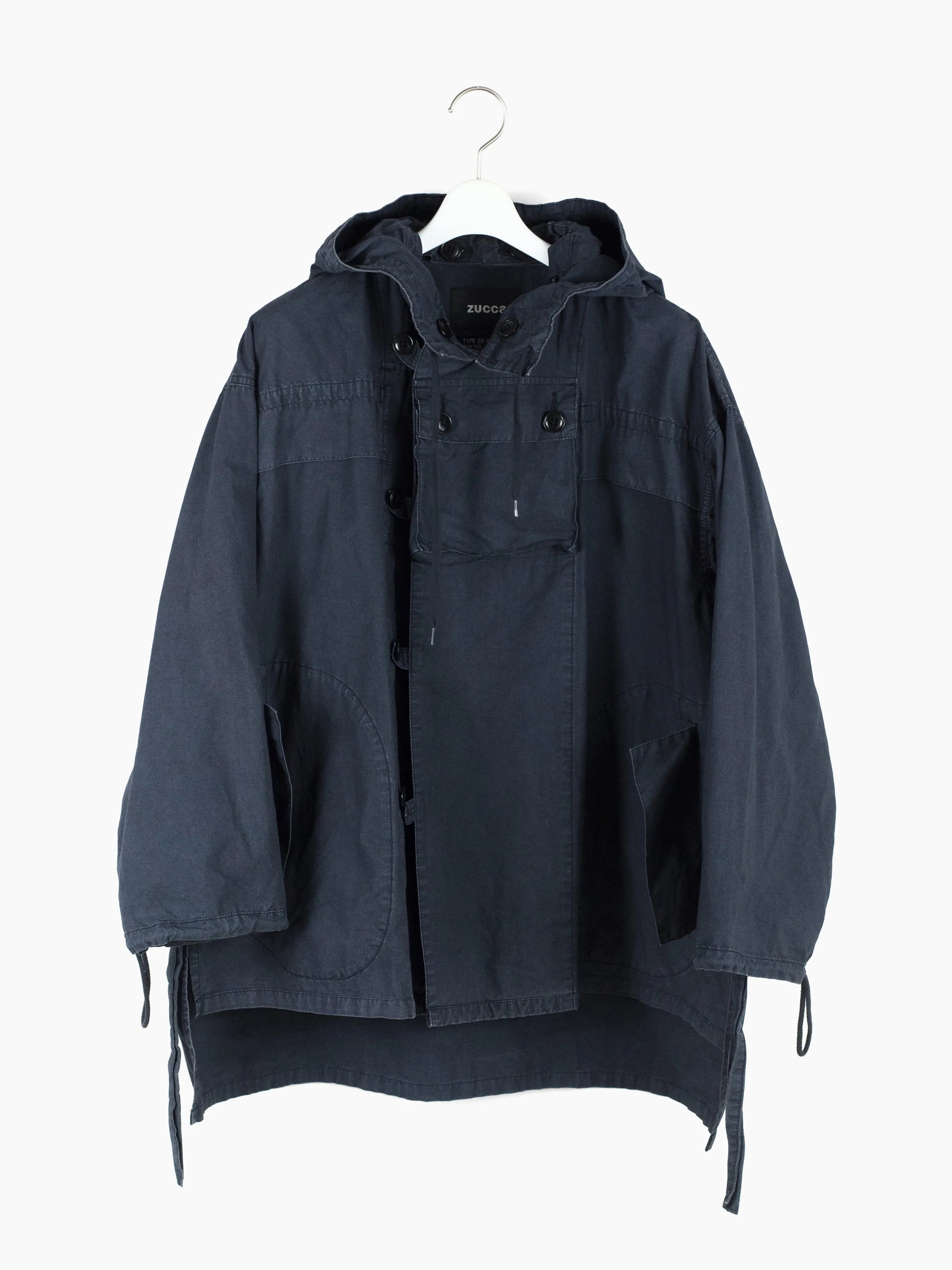 Zucca 2000s Military Parka with Straps